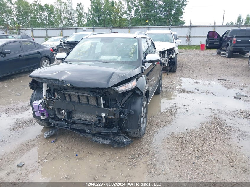 2020 Hyundai Venue Sel/Denim VIN: KMHRC8A31LU040943 Lot: 12048229