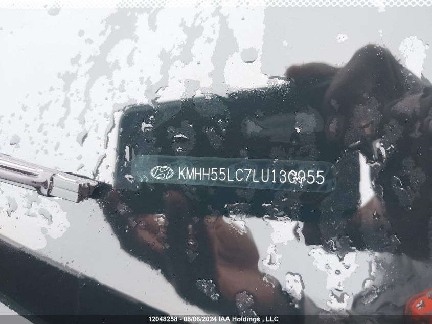 2020 Hyundai Elantra VIN: KMHH55LC7LU130955 Lot: 12048258