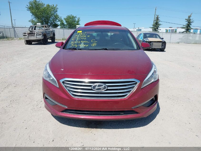 5NPE24AF8FH190782 2015 Hyundai Sonata Se