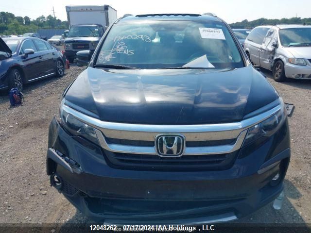 2022 Honda Pilot Black VIN: 5FNYF6H78NB503581 Lot: 12048262