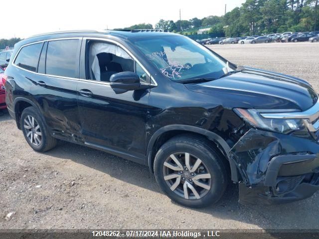 2022 Honda Pilot Black VIN: 5FNYF6H78NB503581 Lot: 12048262