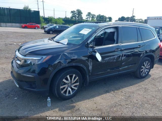 2022 Honda Pilot Black VIN: 5FNYF6H78NB503581 Lot: 12048262