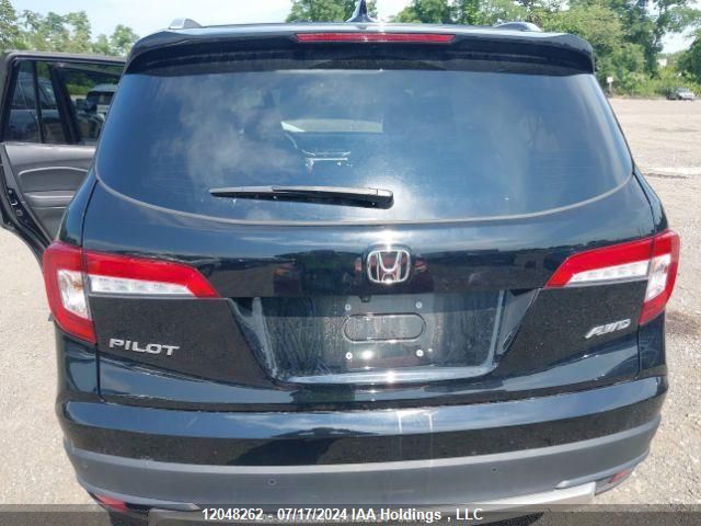 2022 Honda Pilot Black VIN: 5FNYF6H78NB503581 Lot: 12048262