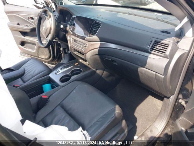 2022 Honda Pilot Black VIN: 5FNYF6H78NB503581 Lot: 12048262