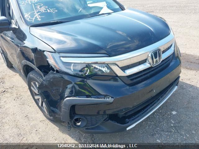 2022 Honda Pilot Black VIN: 5FNYF6H78NB503581 Lot: 12048262