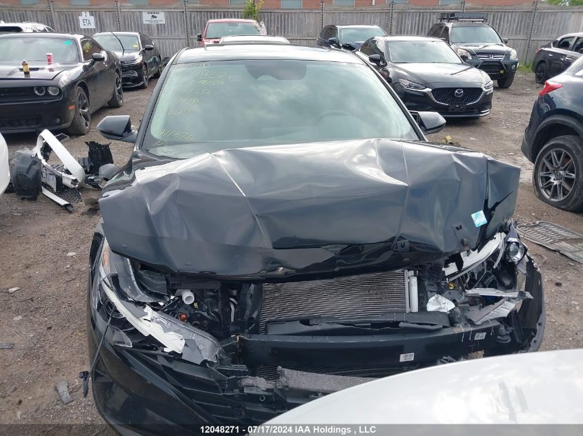 2021 Hyundai Elantra Preferred Ivt With Sun And Tech Package VIN: KMHLM4AG8MU179256 Lot: 12048271