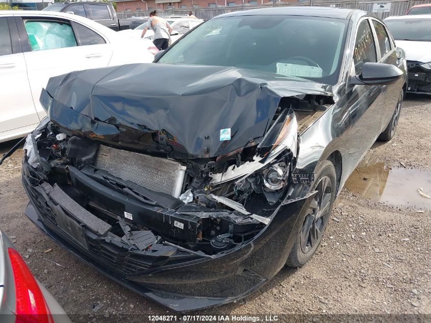 2021 Hyundai Elantra Preferred Ivt With Sun And Tech Package VIN: KMHLM4AG8MU179256 Lot: 12048271