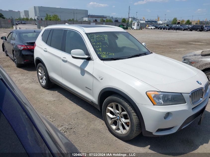 2014 BMW X3 VIN: 5UXWX9C53E0D18057 Lot: 12048272