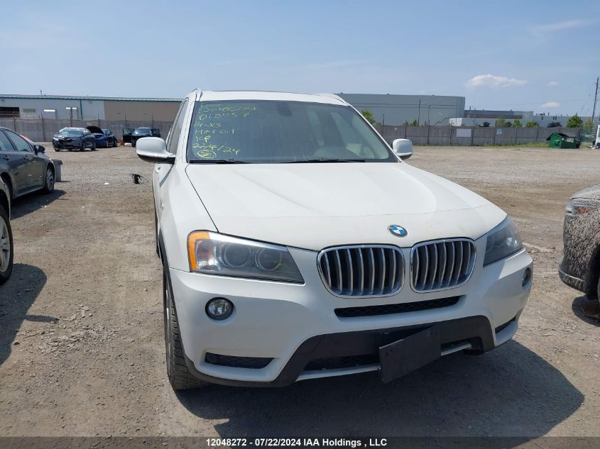2014 BMW X3 VIN: 5UXWX9C53E0D18057 Lot: 12048272