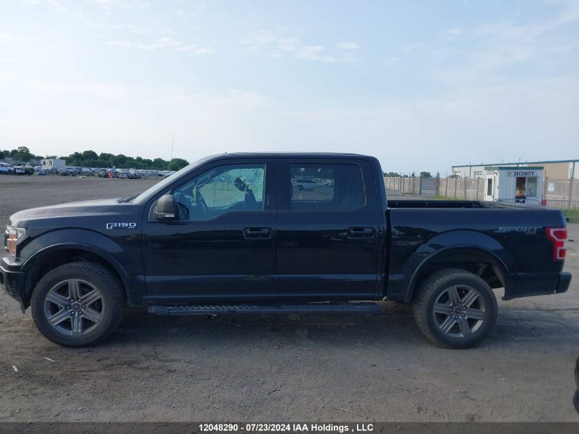 2019 Ford F150 Supercrew VIN: 1FTEW1E50KFC90612 Lot: 12048290