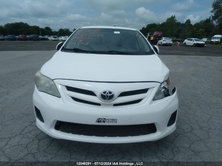 2011 Toyota Corolla VIN: 2T1BU4EE6BC613645 Lot: 12048291
