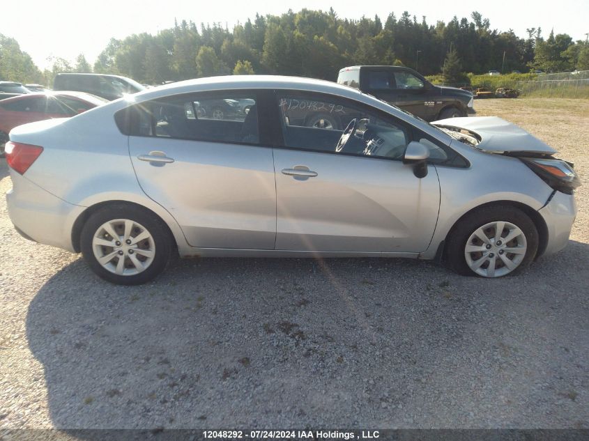 2013 Kia Rio VIN: KNADM4A30D6241031 Lot: 12048292