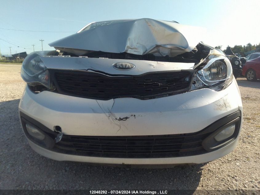 2013 Kia Rio VIN: KNADM4A30D6241031 Lot: 12048292