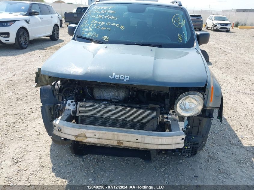 2018 Jeep Renegade Sport VIN: ZACCJAAB9JPH56776 Lot: 12048296