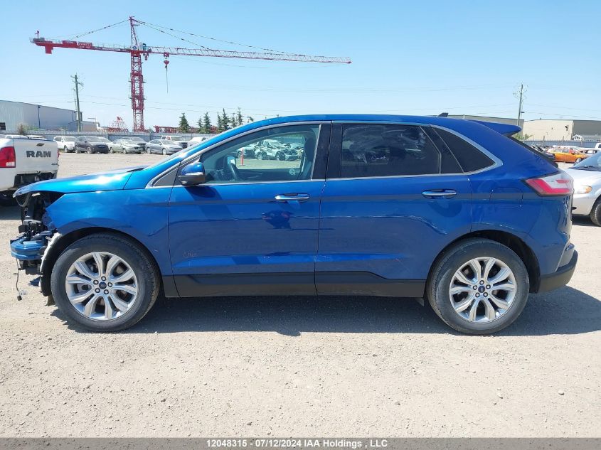 2022 Ford Edge Titanium VIN: 2FMPK4K95NBA47943 Lot: 12048315