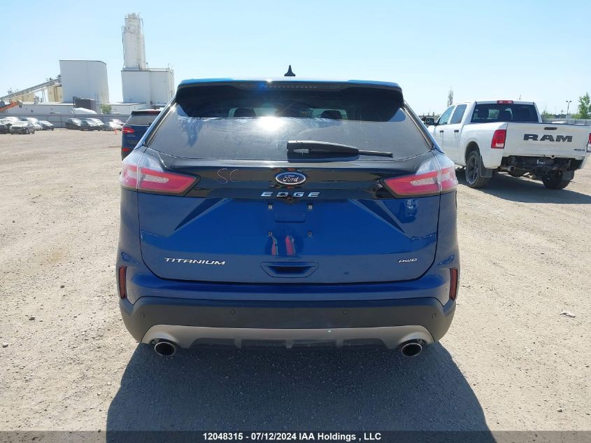 2022 Ford Edge Titanium VIN: 2FMPK4K95NBA47943 Lot: 12048315