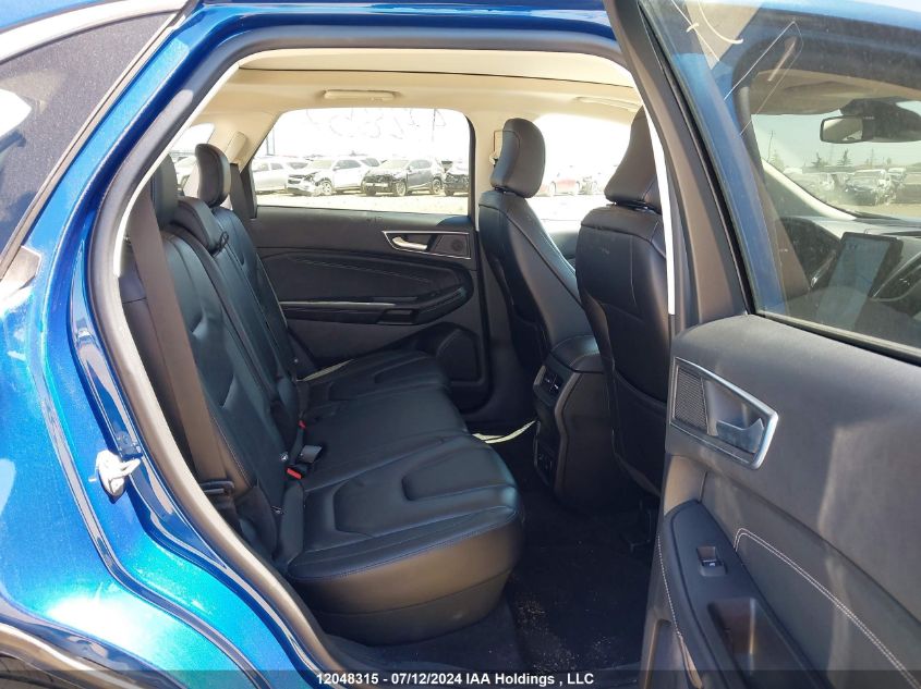 2022 Ford Edge Titanium VIN: 2FMPK4K95NBA47943 Lot: 12048315