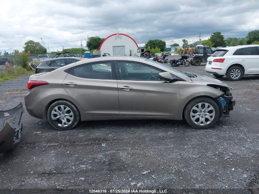 2016 Hyundai Elantra VIN: 5NPDH4AE9GH745399 Lot: 12048316