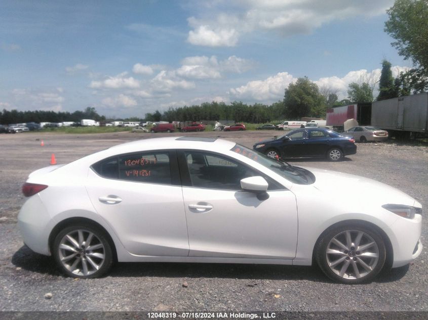 2017 Mazda Mazda3 VIN: JM1BN1W31H1141831 Lot: 12048319