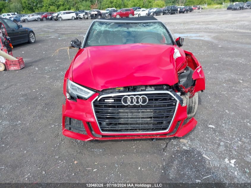 2017 Audi A3 VIN: WAUW8LFF1H1042714 Lot: 12048325