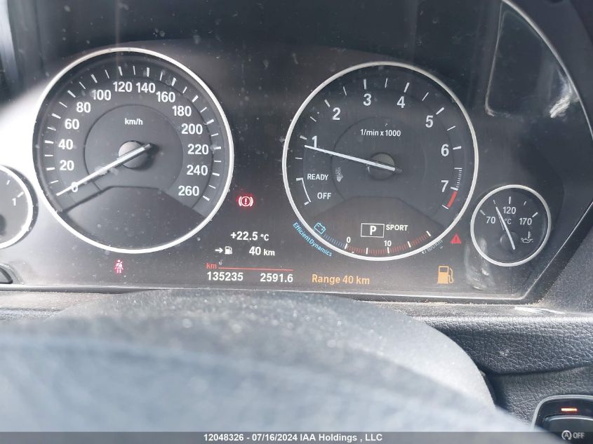 2017 BMW 330 Xi VIN: WBA8D9G34HNU65839 Lot: 12048326