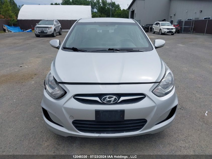 2012 Hyundai Accent Gl VIN: KMHCT4AE5CU049385 Lot: 12048330