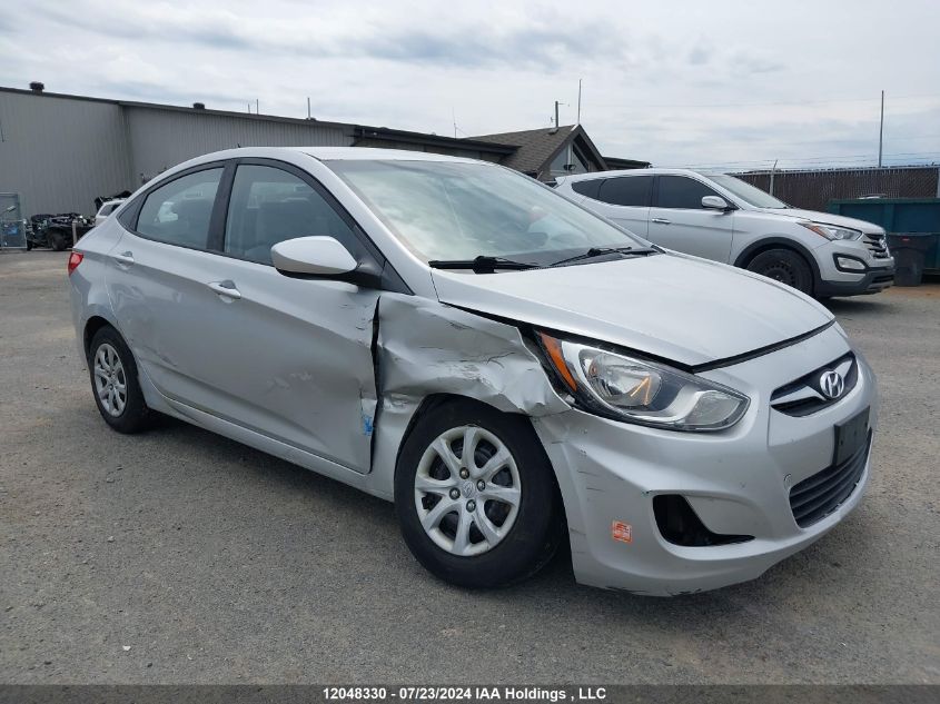 2012 Hyundai Accent Gl VIN: KMHCT4AE5CU049385 Lot: 12048330