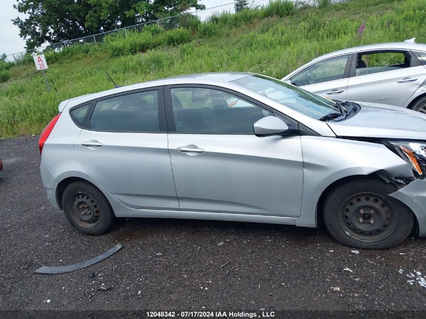 2013 Hyundai Accent Gl VIN: KMHCT5AE5DU084774 Lot: 12048342