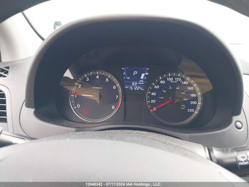 2013 Hyundai Accent Gl VIN: KMHCT5AE5DU084774 Lot: 12048342