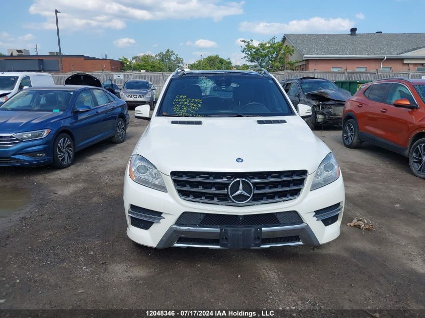 2014 Mercedes-Benz Ml-Class VIN: 4JGDA2EB3EA294463 Lot: 12048346