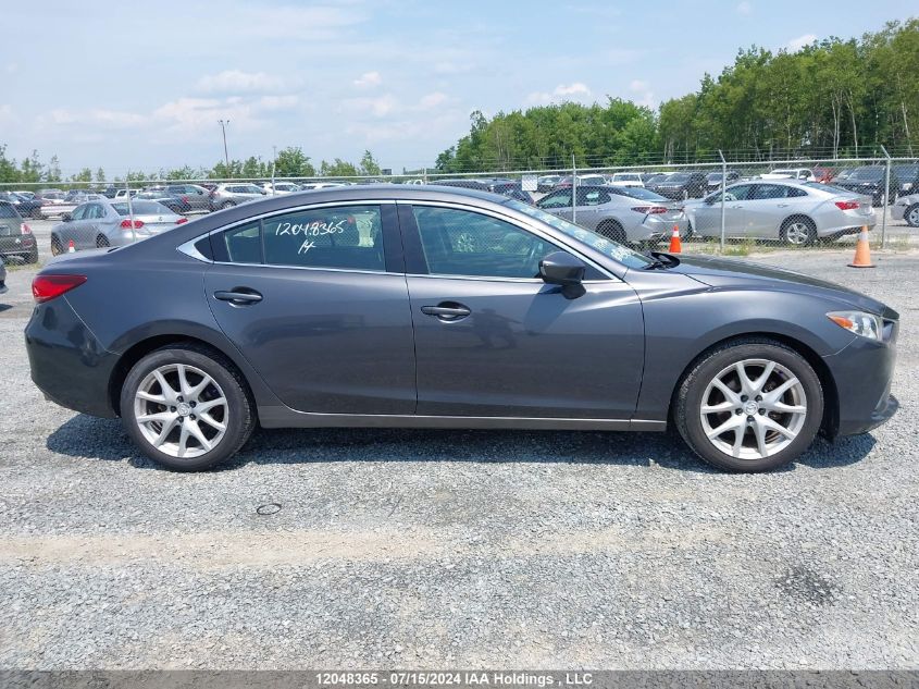 2014 Mazda Mazda6 VIN: JM1GJ1U61E1127907 Lot: 12048365