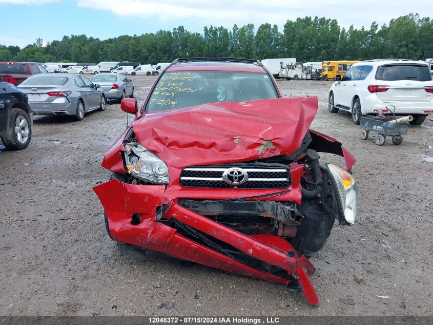 2008 Toyota Rav4 Limited VIN: JTMBD31VX86058232 Lot: 12048372