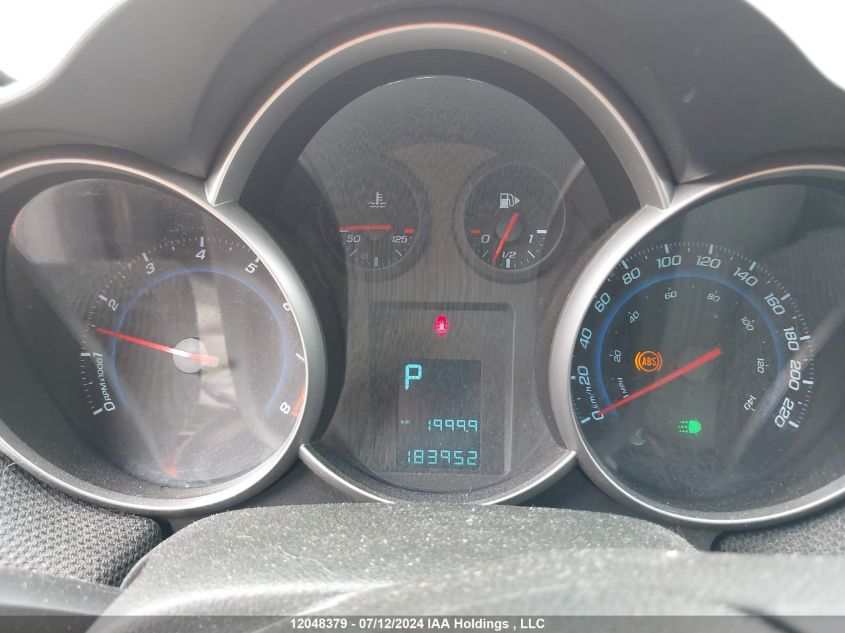 2011 Chevrolet Cruze Lt VIN: 1G1PF5S92B7302804 Lot: 12048379