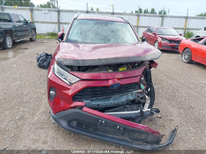 2021 Toyota Rav4 Hybrid Xle VIN: 2T3RWRFV9MW117249 Lot: 12048402