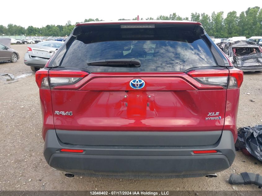 2021 Toyota Rav4 Hybrid Xle VIN: 2T3RWRFV9MW117249 Lot: 12048402