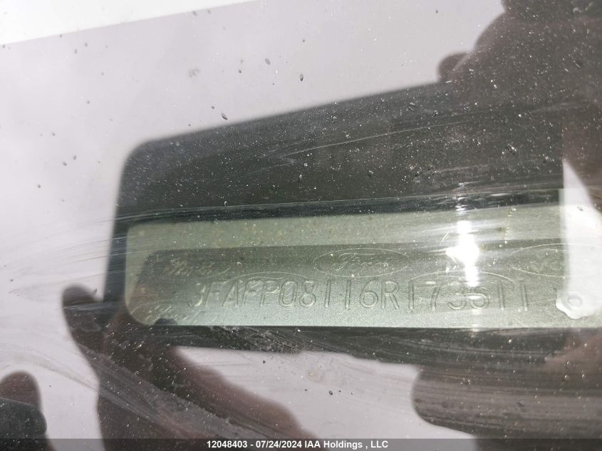 2006 Ford Fusion VIN: 3FAFP08116R173611 Lot: 12048403