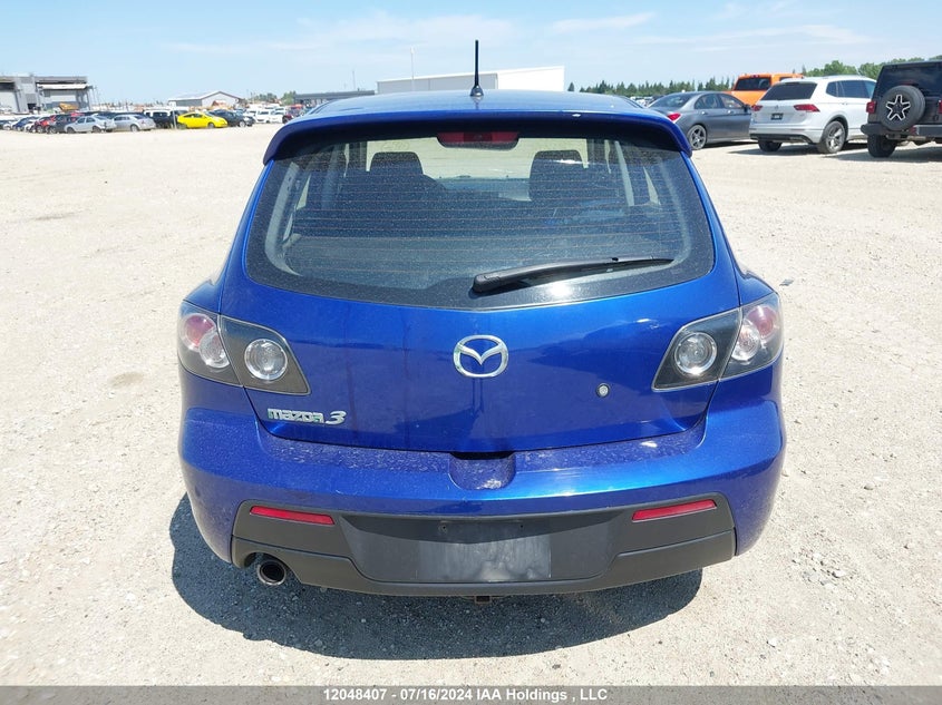 2008 Mazda Mazda3 VIN: JM1BK34F681154320 Lot: 12048407