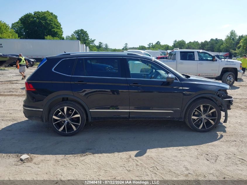 2022 Volkswagen Tiguan VIN: 3VV4B7AX0NM018973 Lot: 12048418