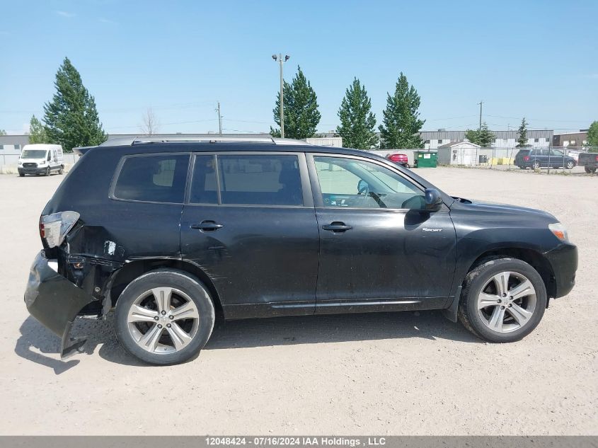 2009 Toyota Highlander Sport VIN: JTEES43A292144643 Lot: 12048424