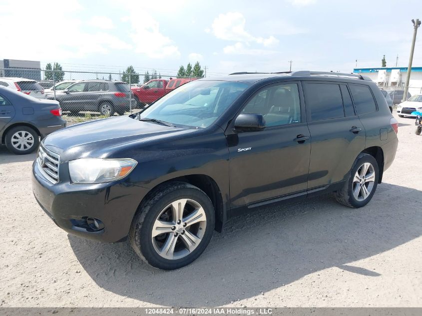 2009 Toyota Highlander Sport VIN: JTEES43A292144643 Lot: 12048424