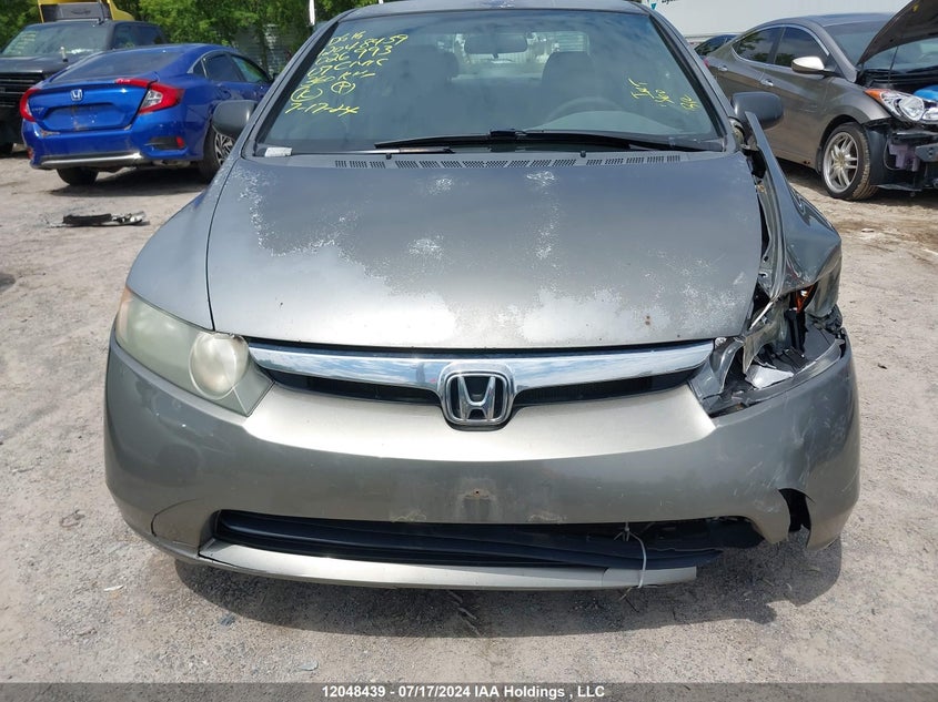 2007 Honda Civic Dx VIN: 2HGFA16237H026993 Lot: 12048439