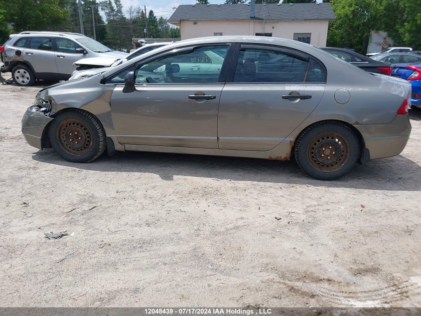 2007 Honda Civic Dx VIN: 2HGFA16237H026993 Lot: 12048439