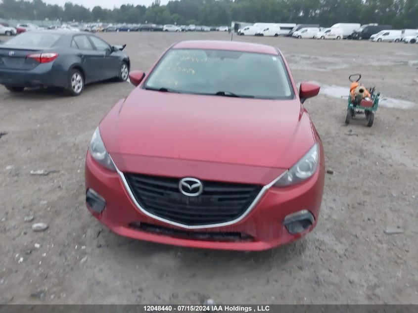 2016 Mazda Mazda3 VIN: 3MZBM1L72GM303684 Lot: 12048440