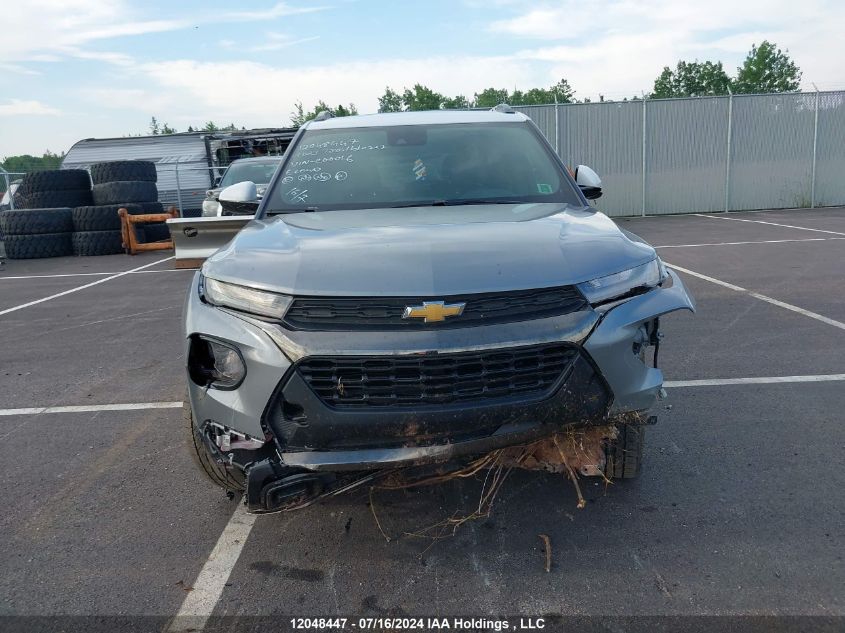 2023 Chevrolet Trailblazer VIN: KL79MSSL2PB200016 Lot: 12048447