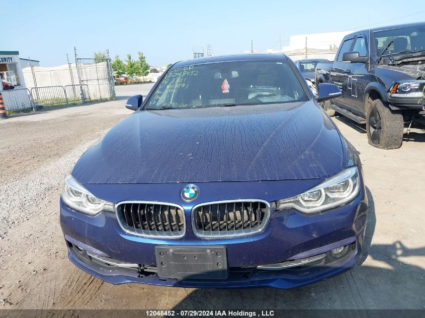2018 BMW 330I xDrive VIN: WBA8D9G59JNU67593 Lot: 12048452