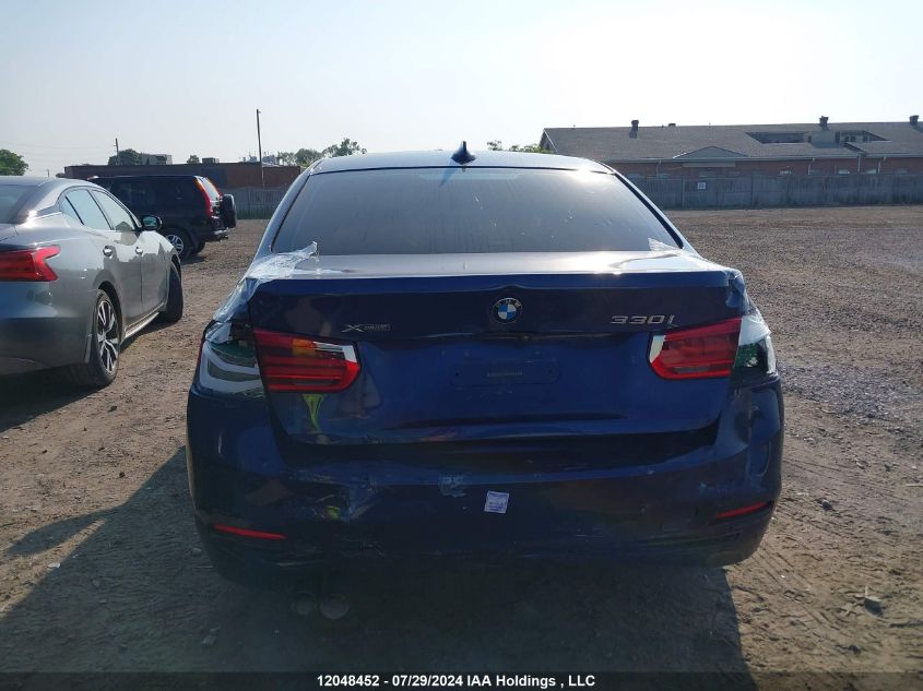 2018 BMW 330I xDrive VIN: WBA8D9G59JNU67593 Lot: 12048452