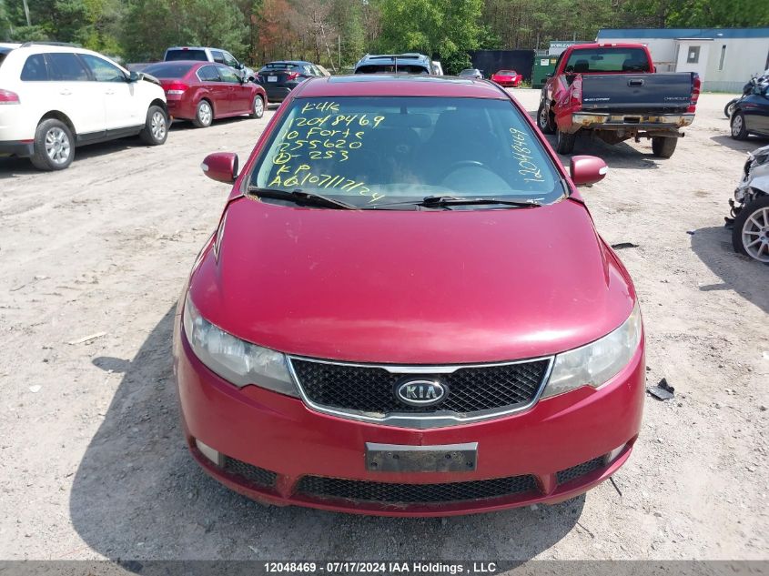 2010 Kia Forte VIN: KNAFW4A36A5255620 Lot: 12048469