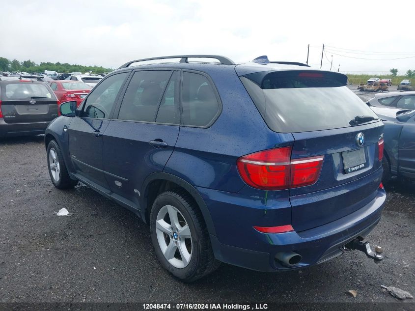 2011 BMW X5 xDrive35I VIN: 5UXZV4C50BL412068 Lot: 12048474