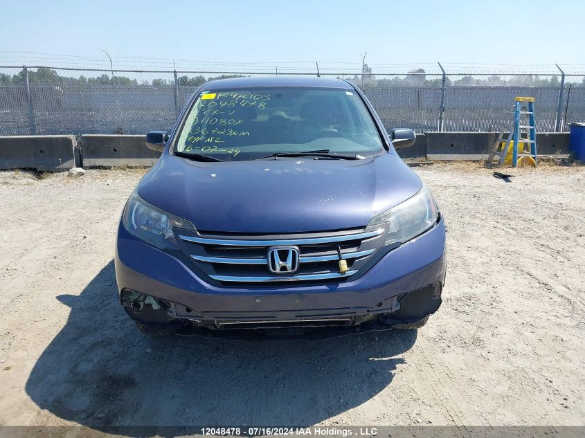 2012 Honda Cr-V Lx VIN: 2HKRM4H35CH110809 Lot: 12048478