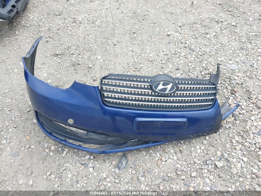 2007 Hyundai Accent VIN: KMHCN45C37U137411 Lot: 12048482